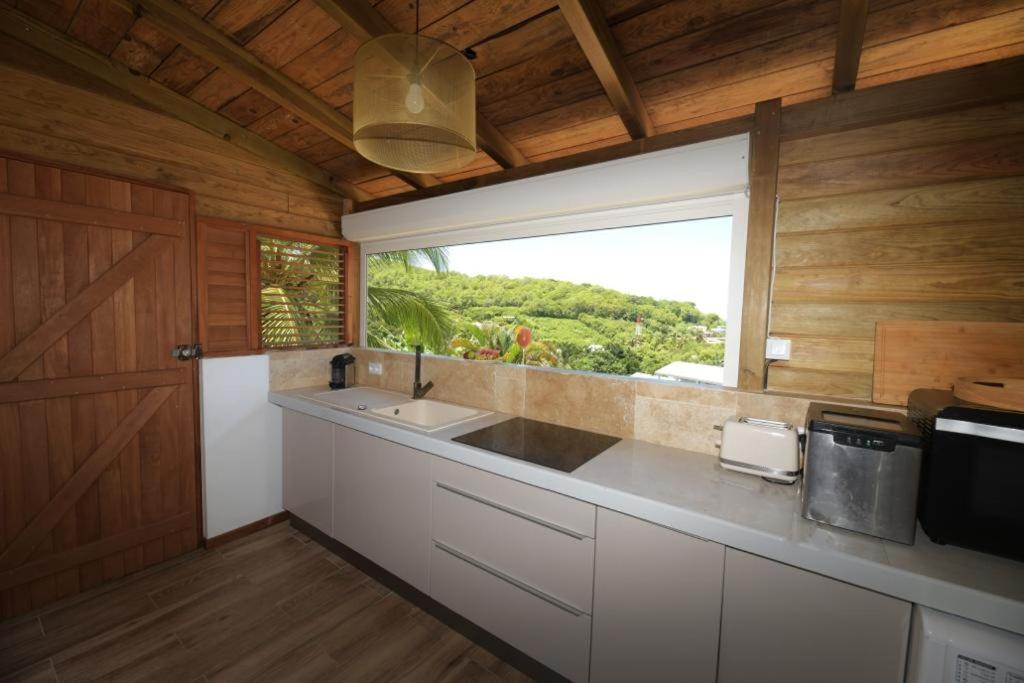 Appartement Cocotier, Elegant T3 Avec Jardin Tropical à Sainte-Anne Extérieur photo