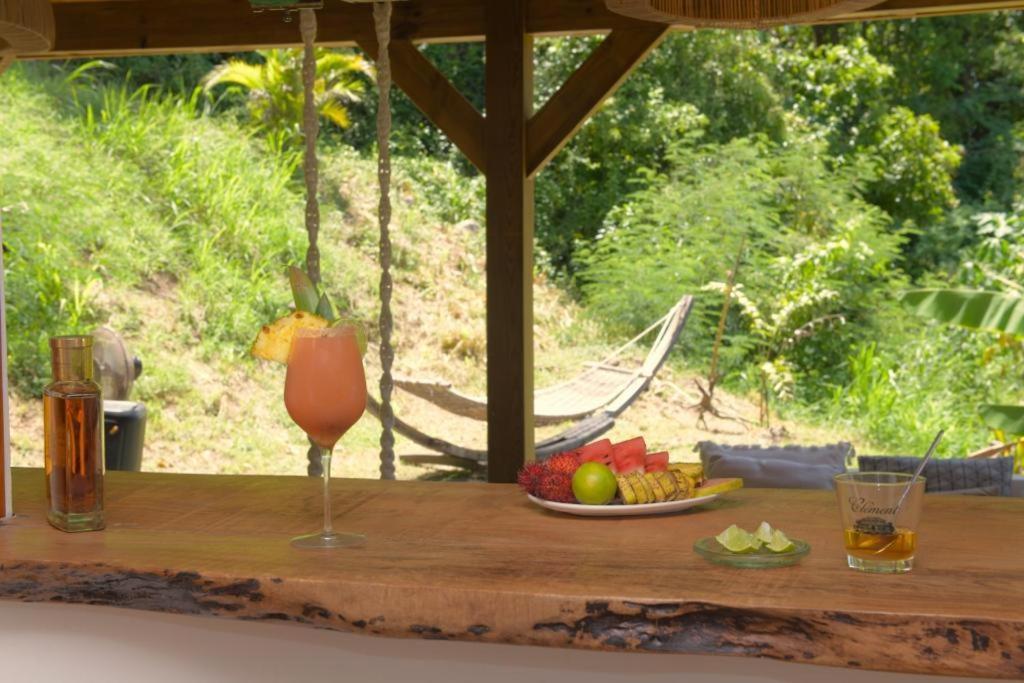 Appartement Cocotier, Elegant T3 Avec Jardin Tropical à Sainte-Anne Extérieur photo