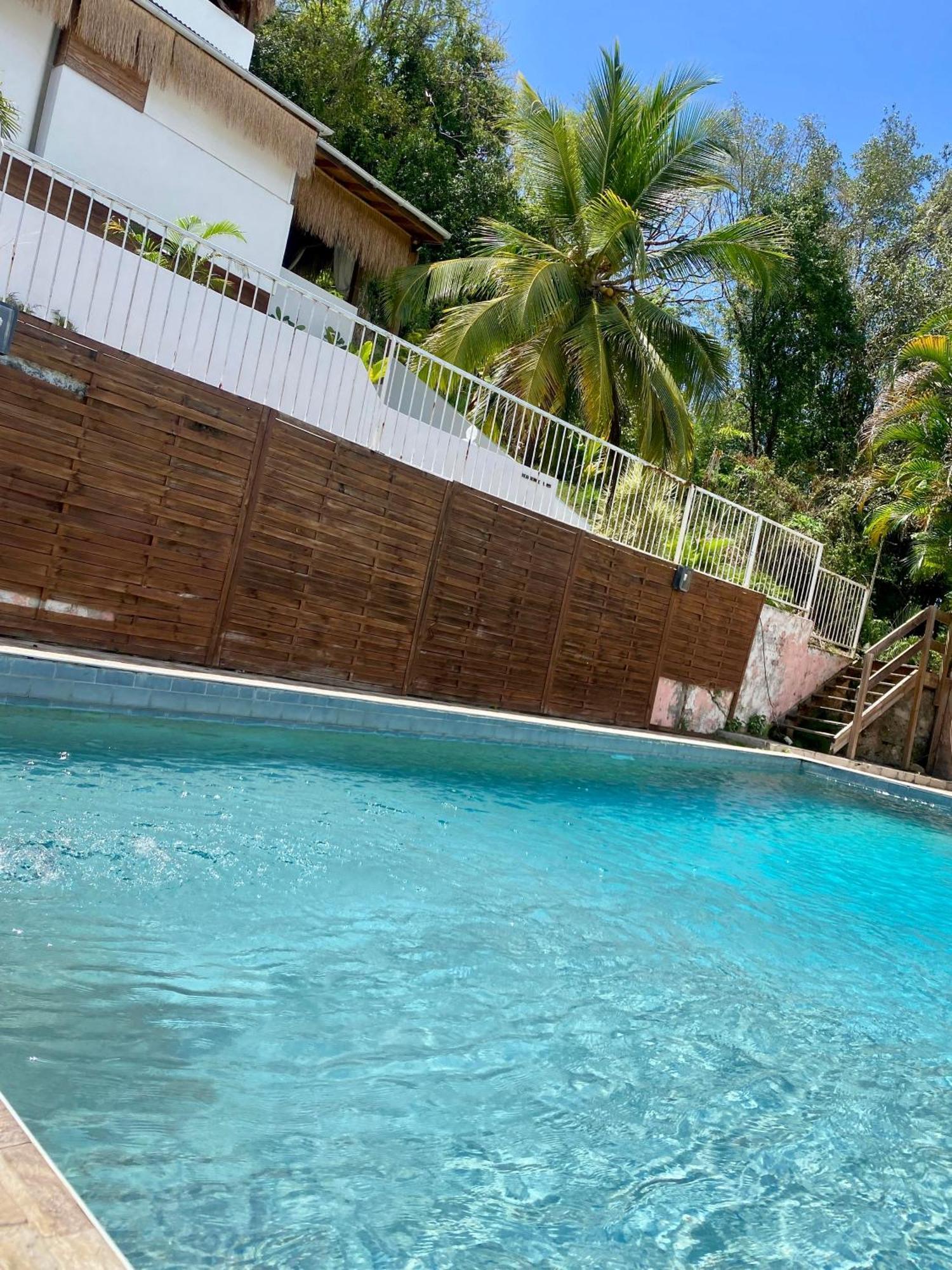 Appartement Cocotier, Elegant T3 Avec Jardin Tropical à Sainte-Anne Extérieur photo
